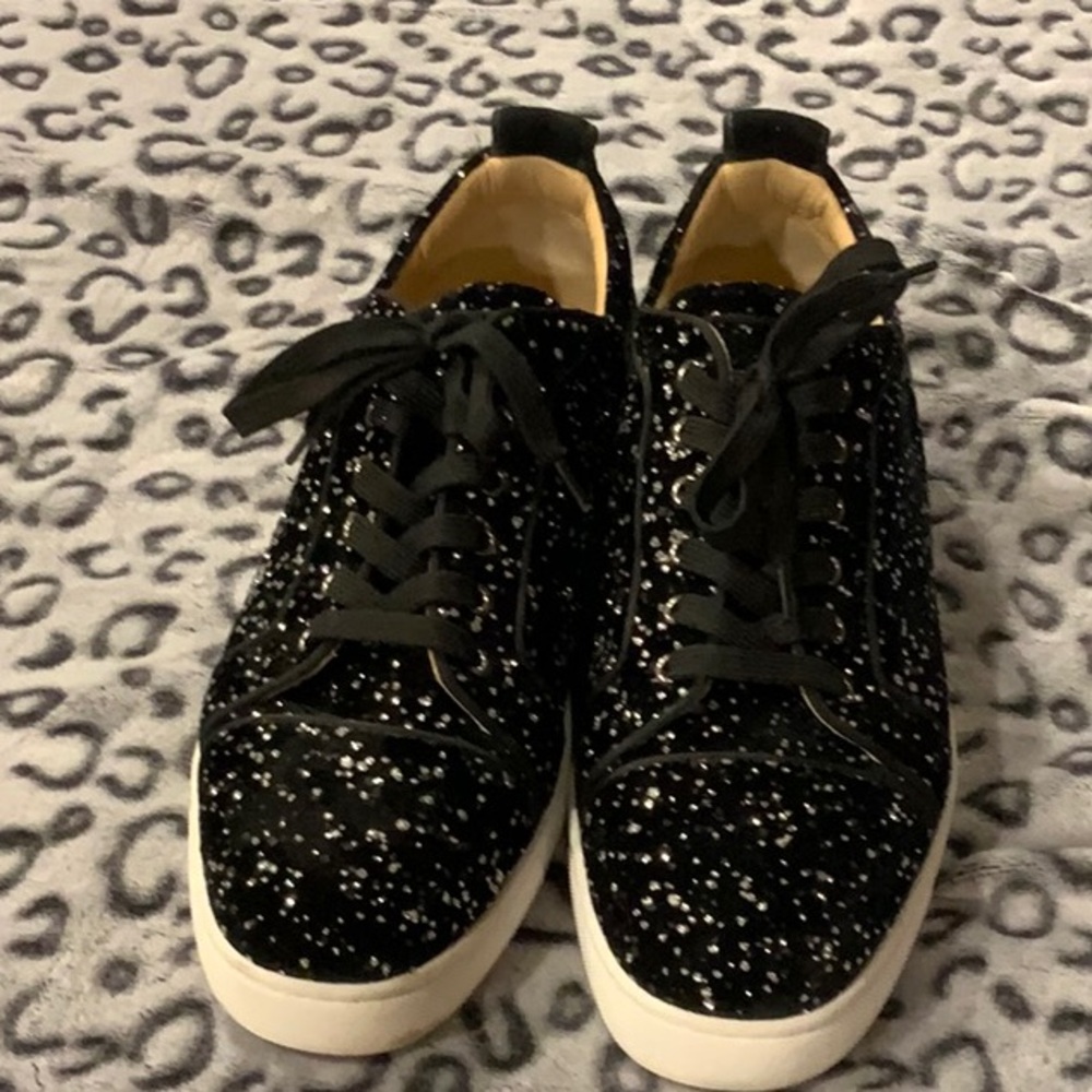 Men’s Louboutin sneakers bought at original store in Paris